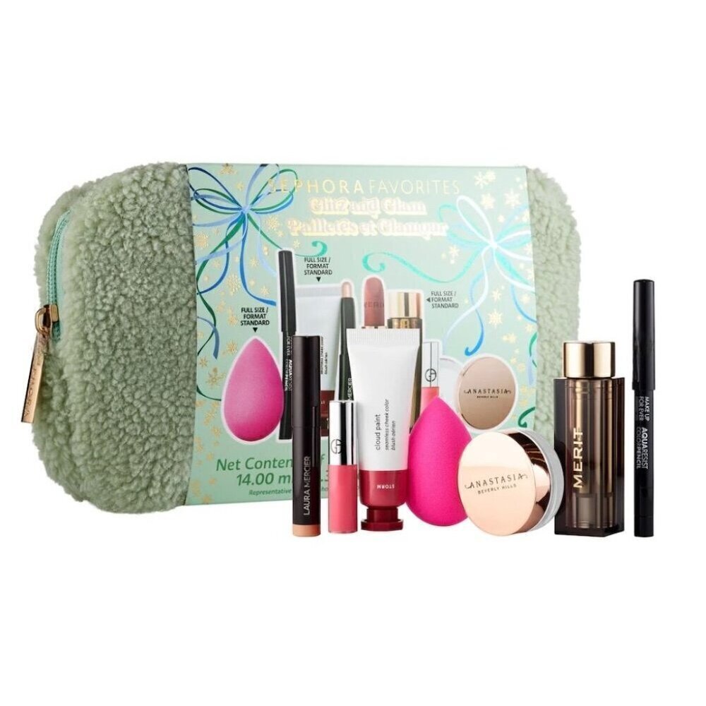 Sephora Favorites Glitz and Glam Makeup Set Holiday Gifts Limited